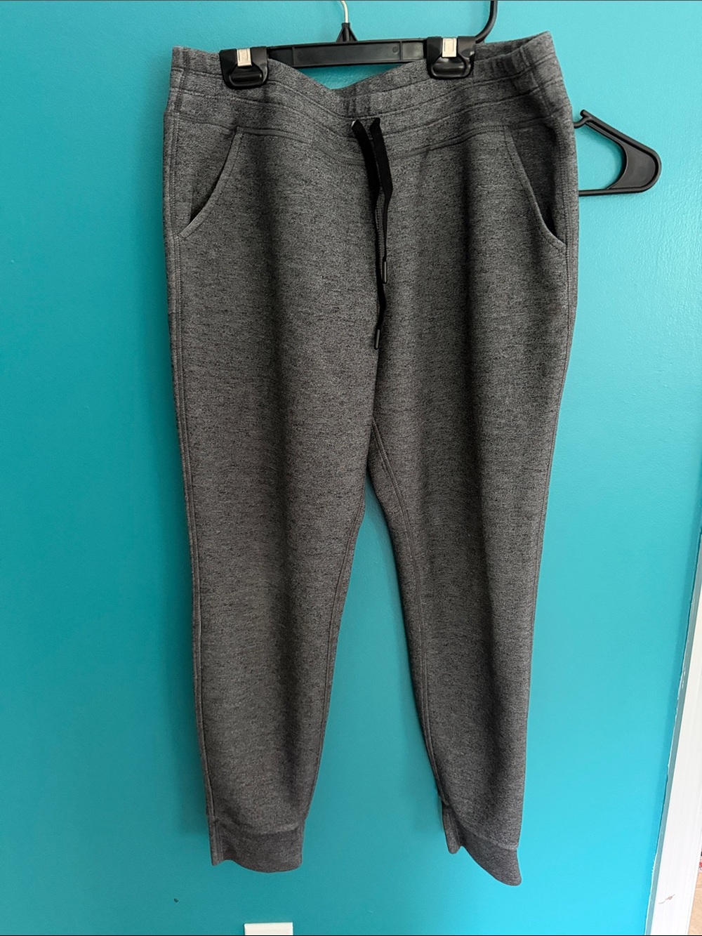 32 Degrees  Charcoal Gray Jogger Sweatpants with Drawstring